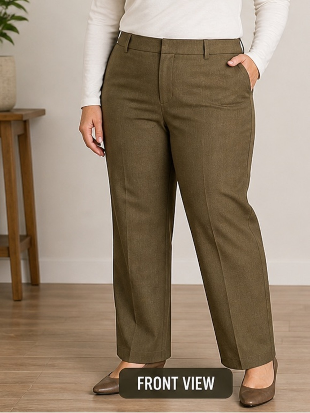 Cold water creek slacks size 16 inseam 18 length 29in